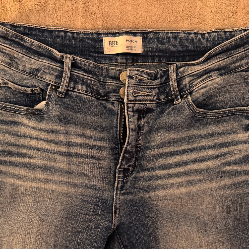 BKE Payton Universal Fit Mid Rise Ankle Skinny 29x27 - Picture 3 of 3